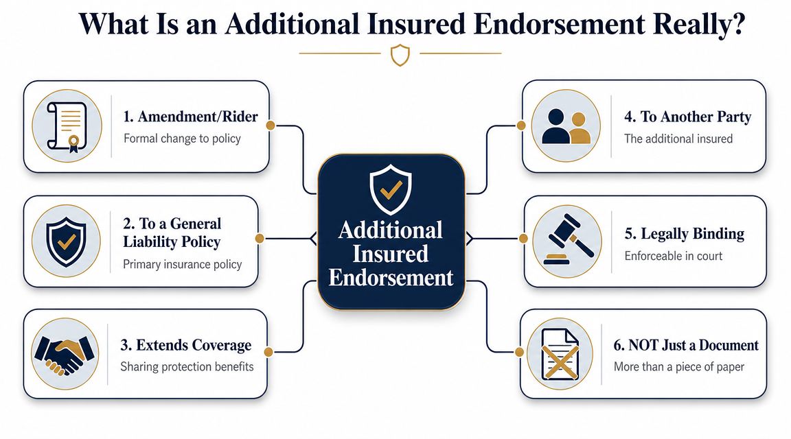What Is an Additional Insured Endorsement Really?