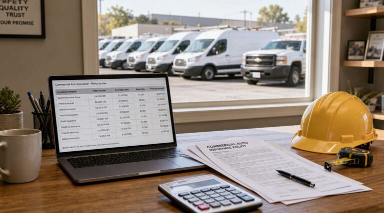 Commercial Auto Policy Quote: Guide for Contractors